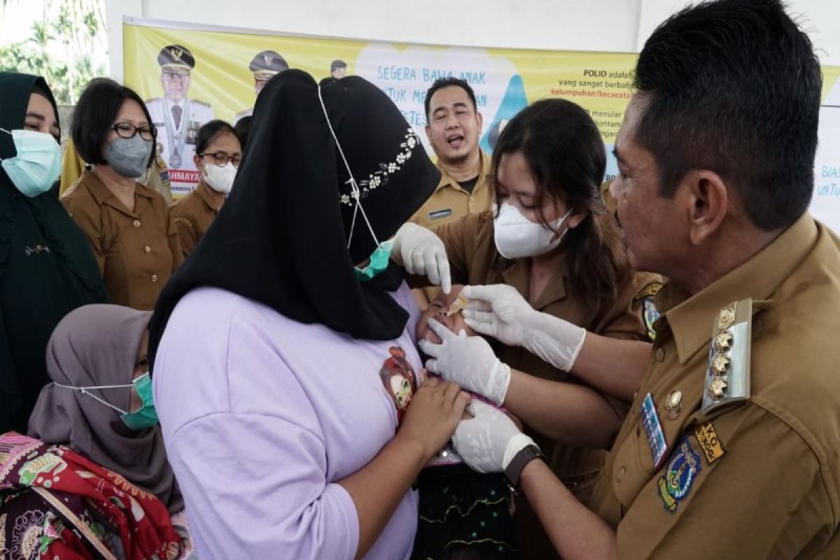 Pemkot Tebing Tinggi menyasar 12.226 anak untuk imunisasi polio
