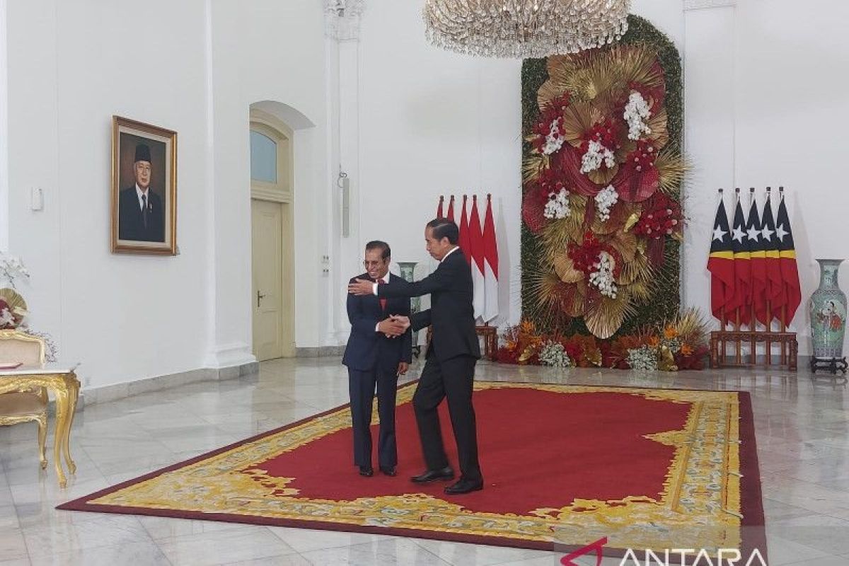 Presiden Jokowi terima kunjungan resmi PM Timor Leste Taur Matan Ruak di Istana Bogor