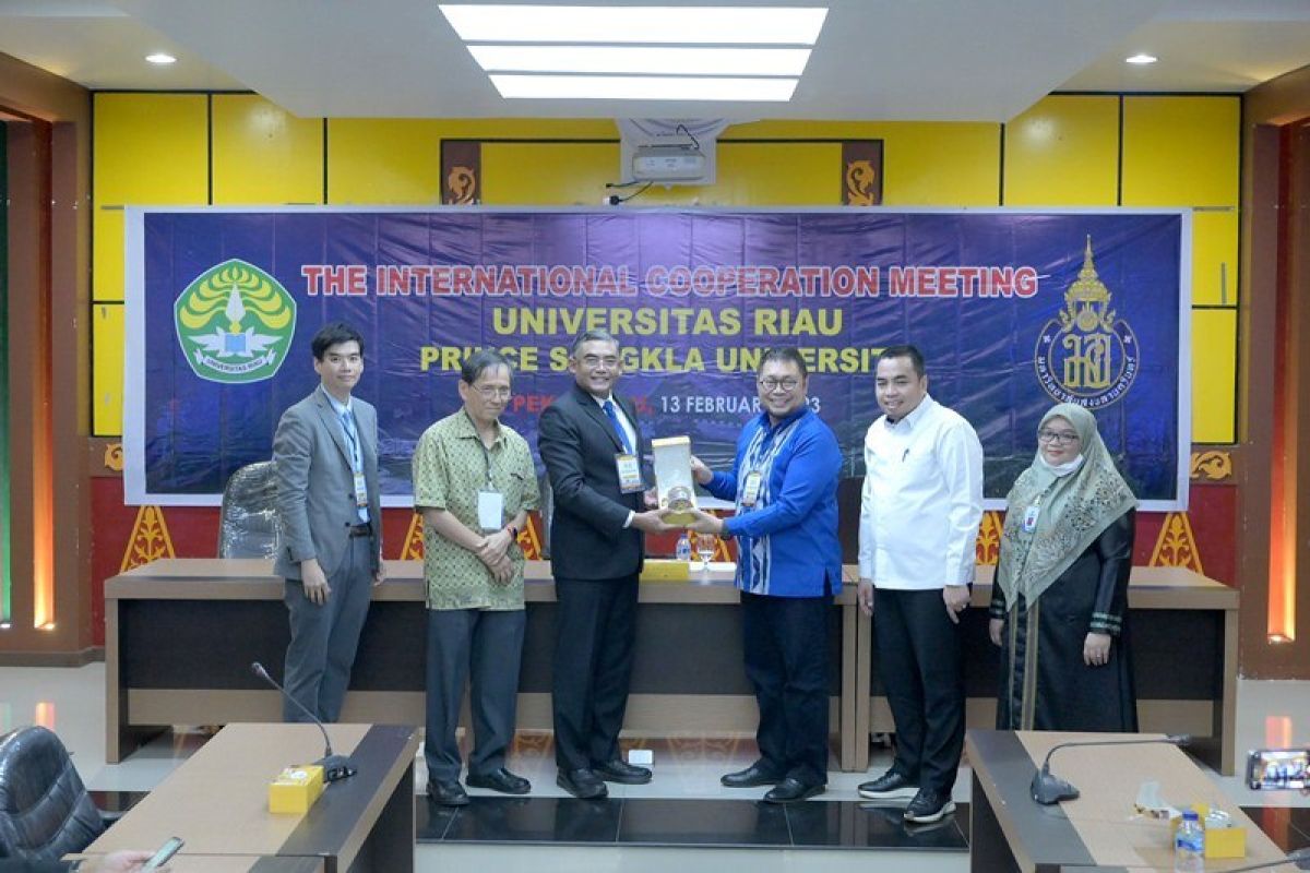 Universitas Riau jajaki kerja sama bidang pendidikan dengan PSU Thailand