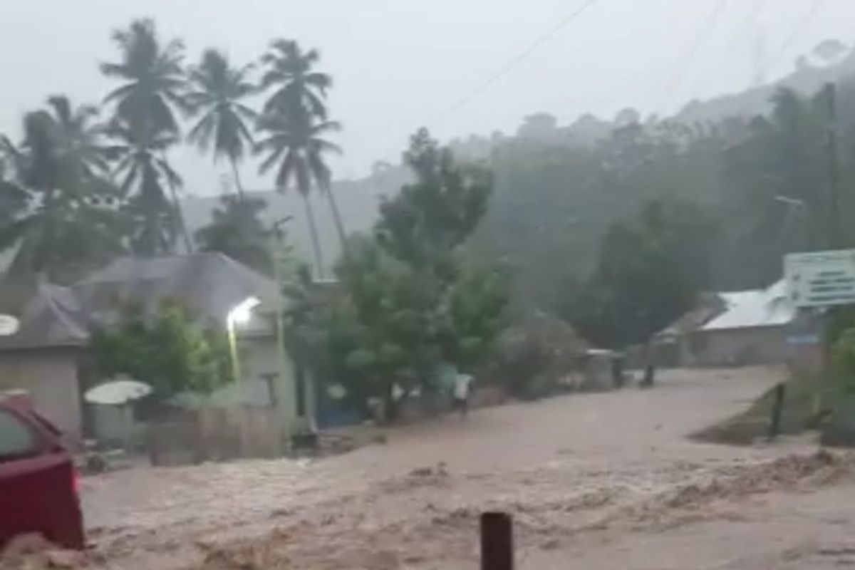 Wilayah Barat di Gorontalo Utara terendam banjir