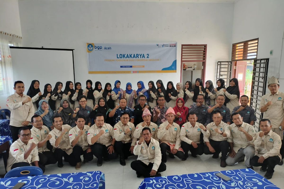Aceh Tamiang terus tambah guru penggerak melalui seleksi lokakarya