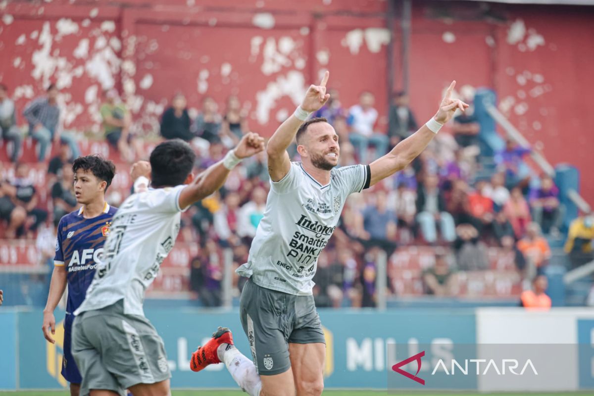 Bali United torehkan kemenangan ketiga beruntun usai tekuk Persis Solo