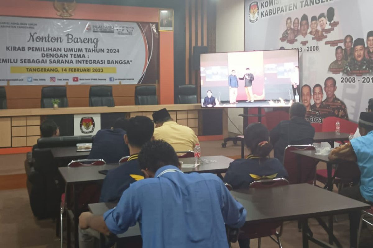 KPU Kabupaten Tangerang gelar peluncuran Kirab Pemilu 2024