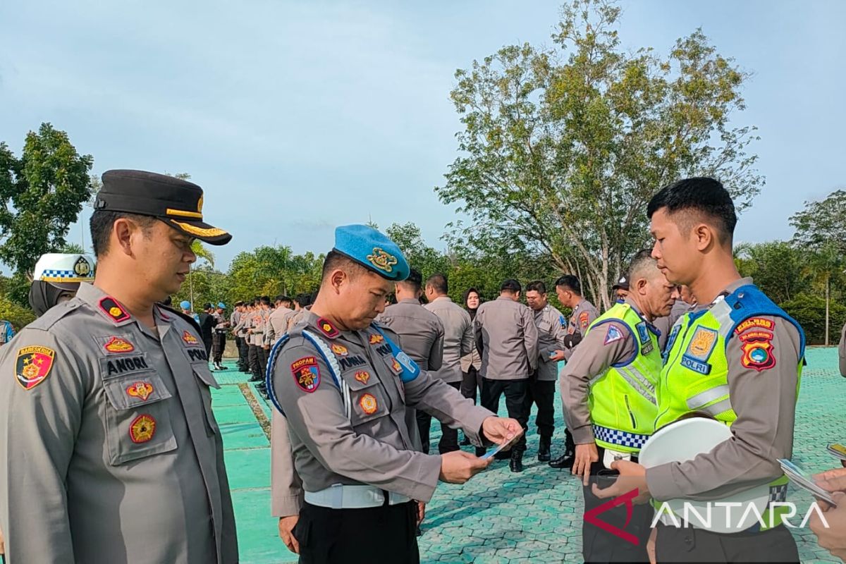 Polda Babel tes urine mendadak personel Polres Bangka Barat