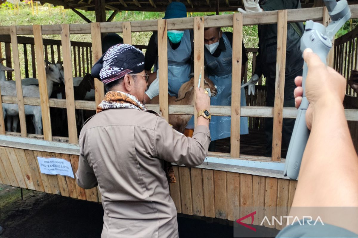 Mentan minta Rajendra Farm akses KUR untuk kembangkan peternakan