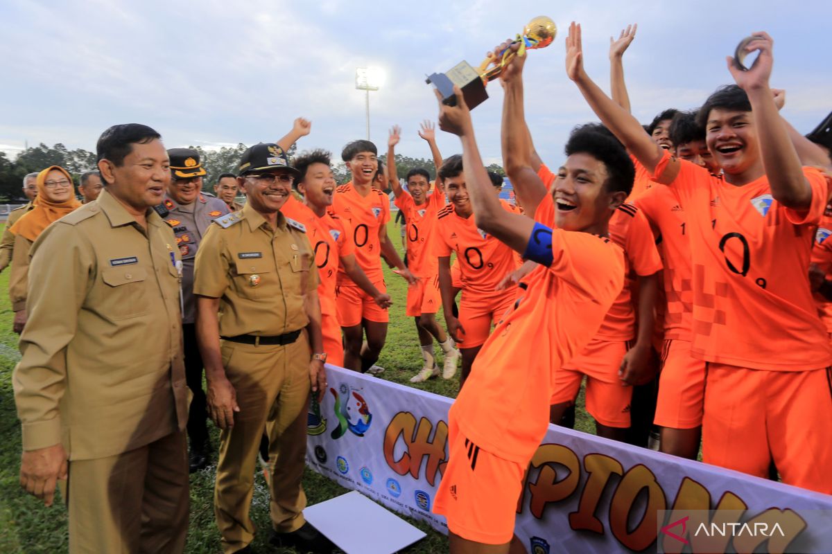 Wawali Tangerang: Pemenang lomba sepakbola tingkat SMA ikut penjaringan POPDA