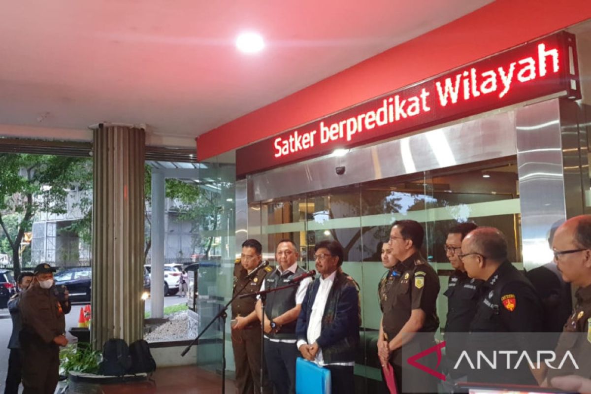 Kejagung sita belasan barang bukti dari Pejabat PPK Bakti Kominfo