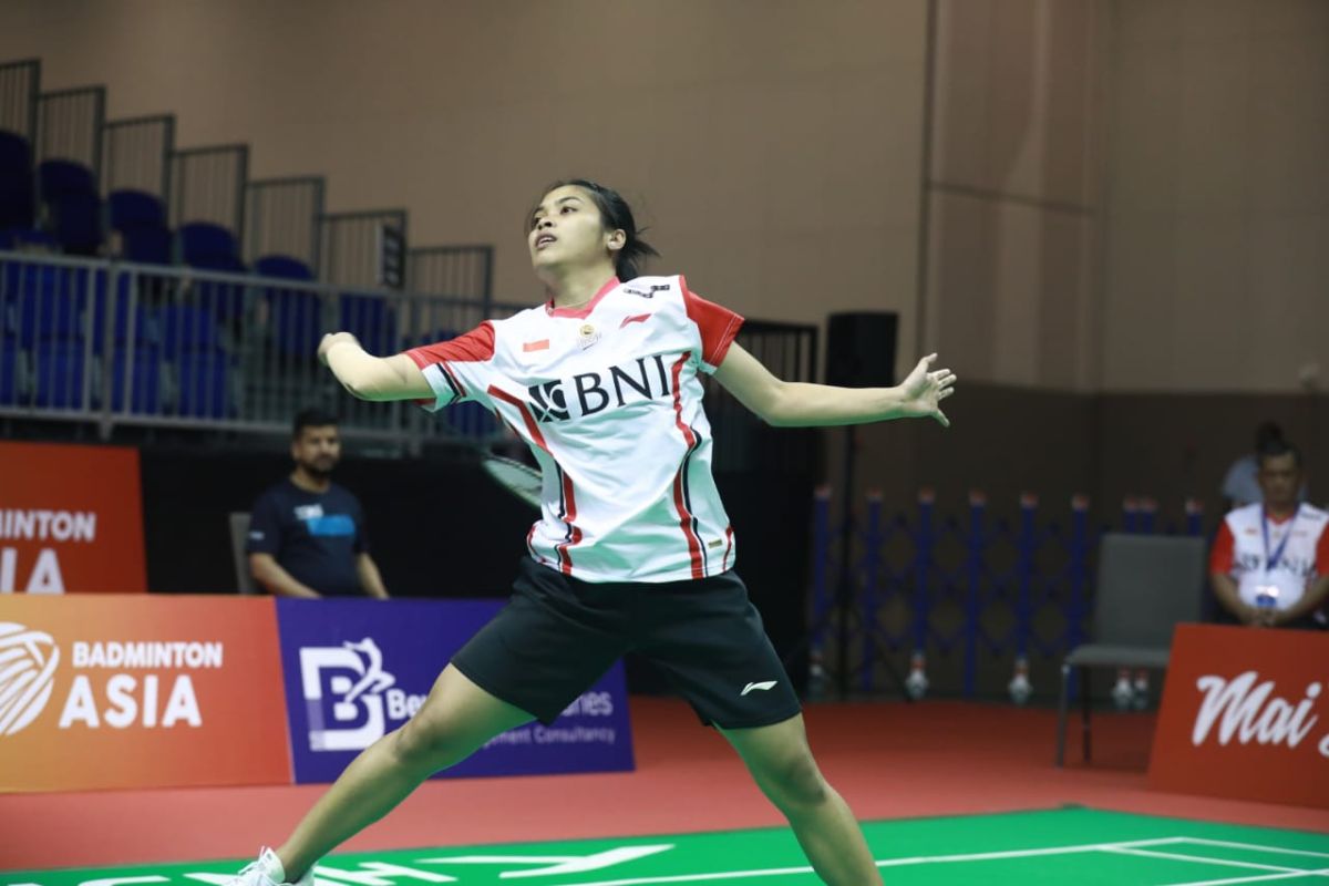 Gregoria sumbang poin meski kurang fitdi BAMTC 2023