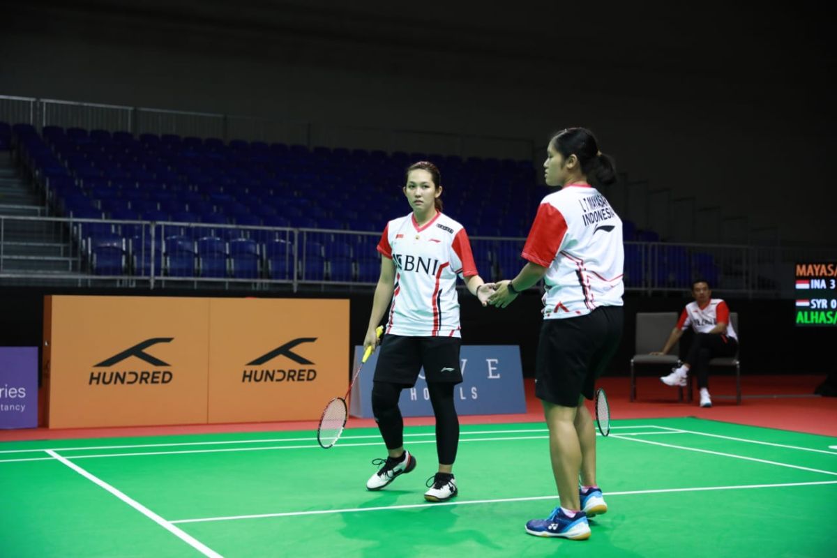 Lanny/Ribka tampil lebih baik lawan wakil Bahrain di BAMTC 2023