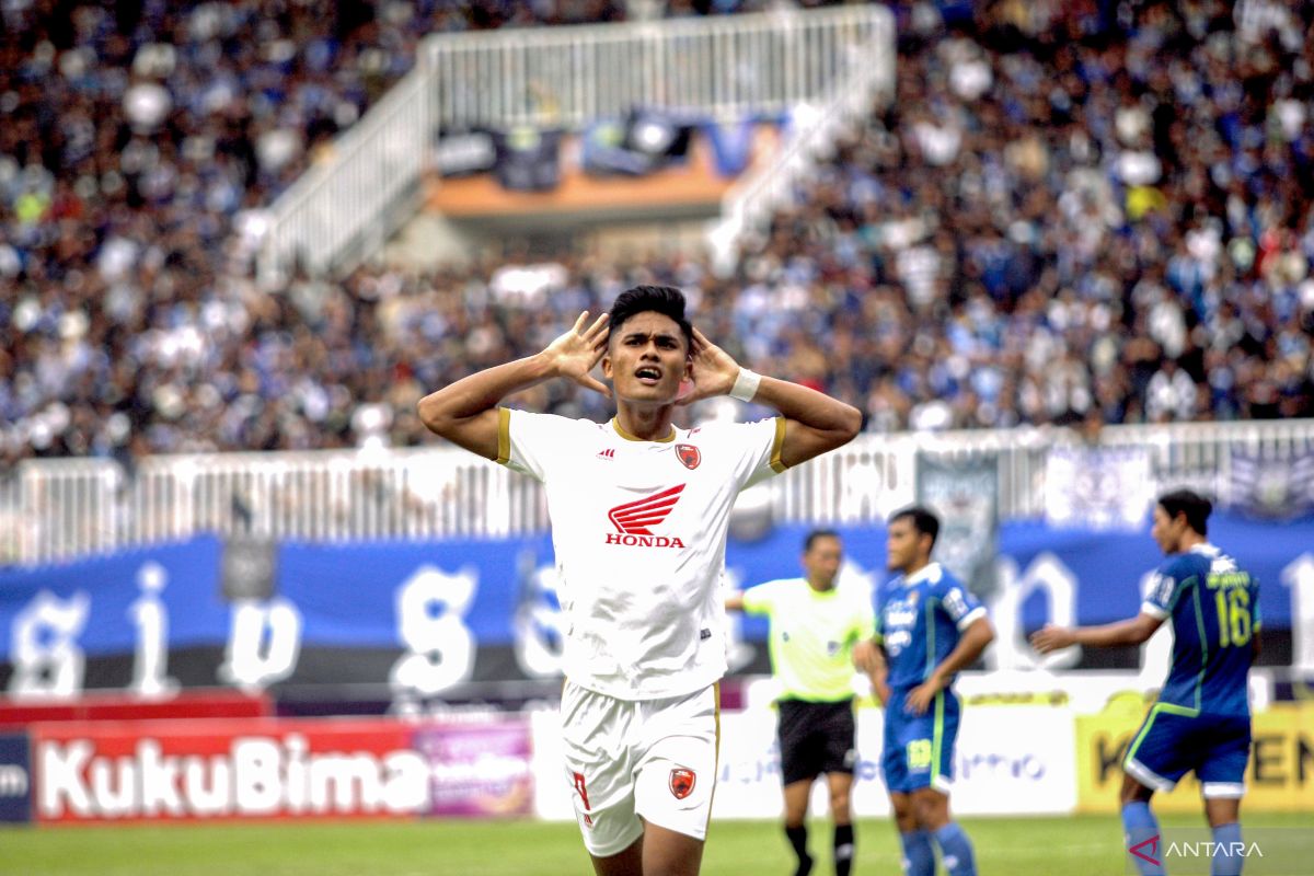 Liga 1- Ramadhan Sananta bawa PSM kalahkan Persik 2-1