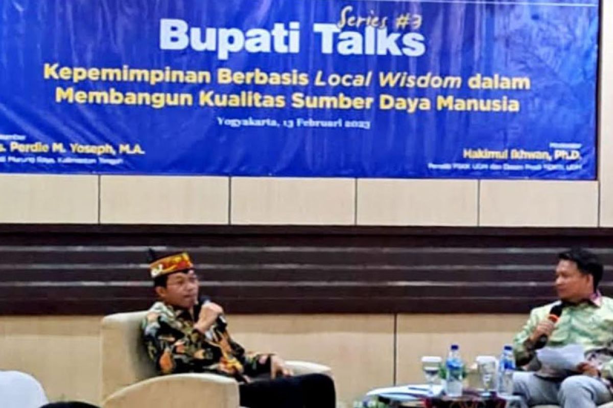 Bupati Murung Raya jadi narasumber bertajuk Bupati Talks di UGM Yogyakarta