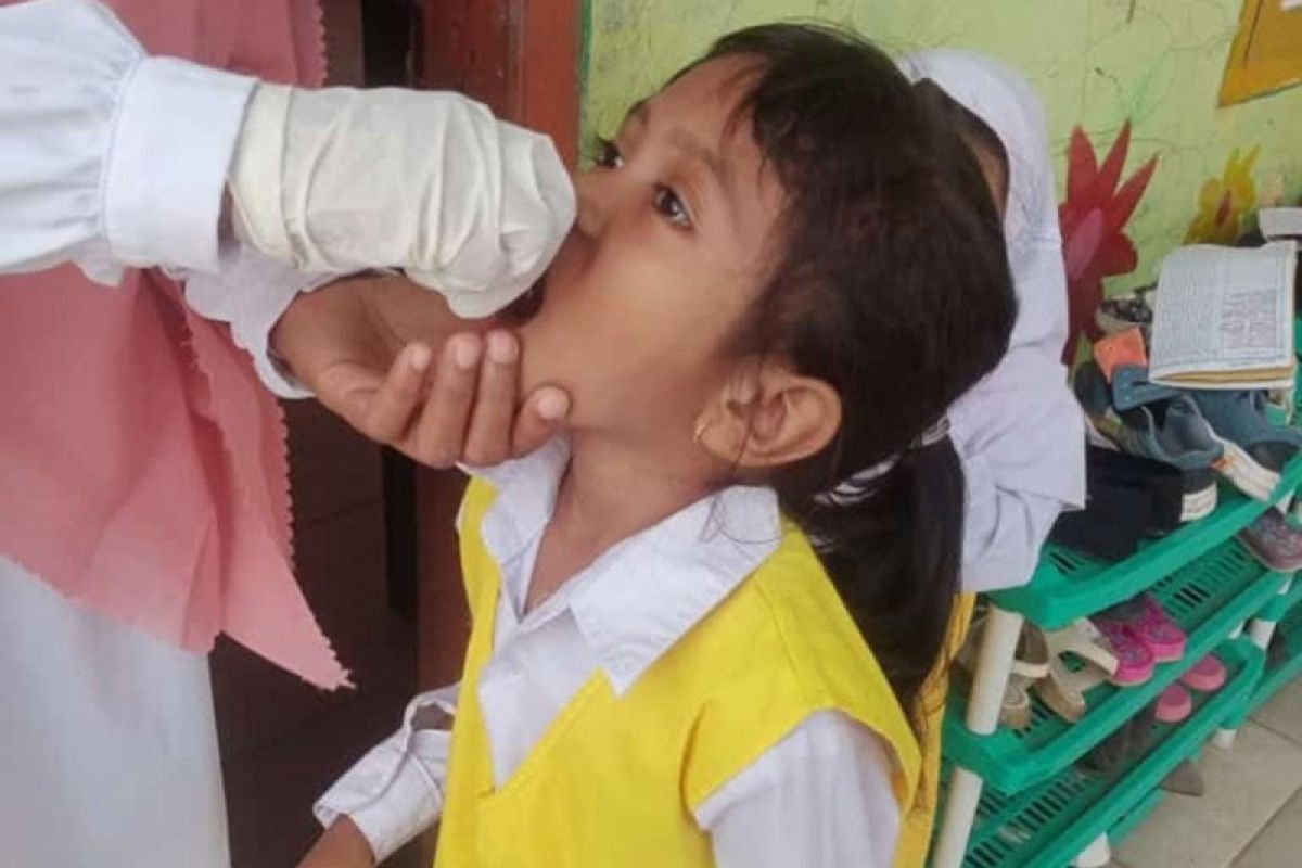 Sebanyak 106.560 anak di Aceh Timur sudah diimunisasi polio kedua