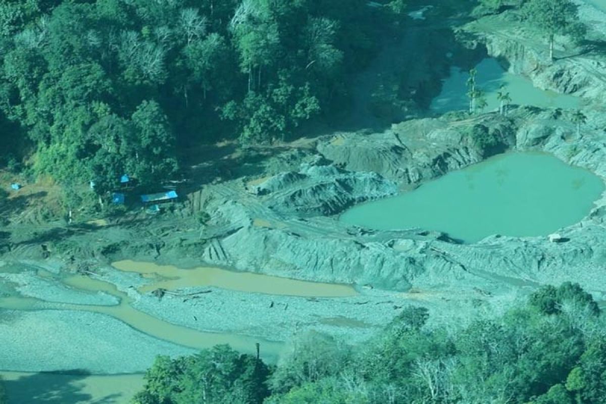 Polda Aceh temukan beberapa titik tambang ilegal di Aceh Barat