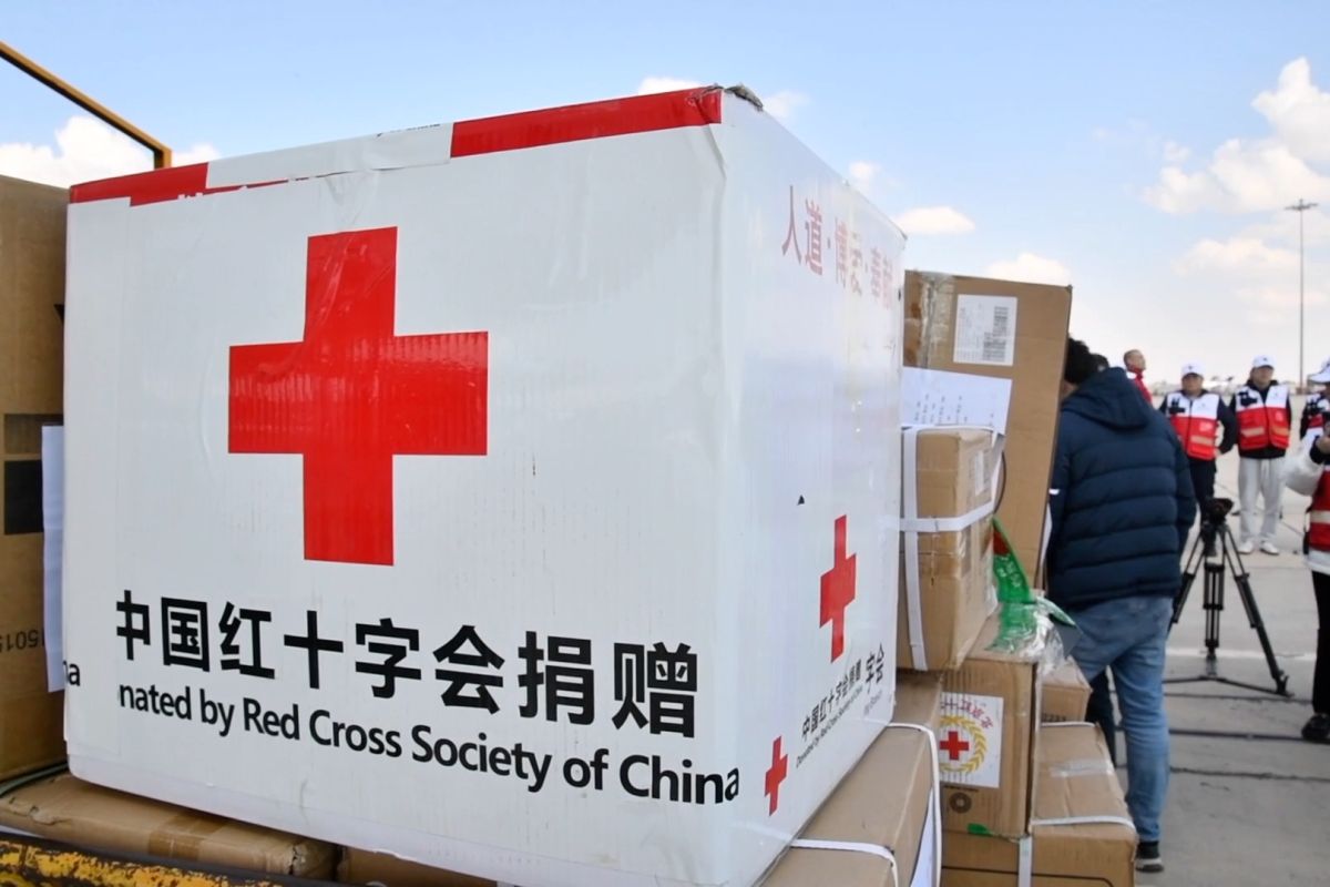 Pesawat kedua bantuan kemanusiaan China tiba di Suriah