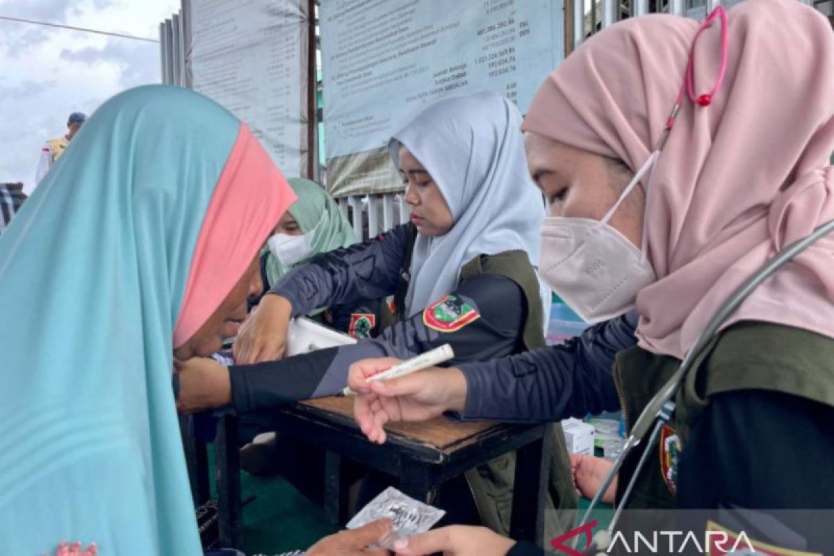 Dinkes Kalsel dirikan dua posko kesehatan di Kabupaten Banjar