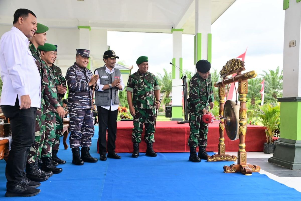 Karya Bakti Skala Besar TNI Madiun sasar infrastruktur-kesehatan