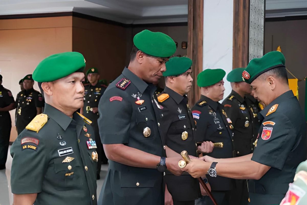 Kolonel Inf Aminton Manurung gantikan Brigjen Maulana Ridwan sebagai Danrem 151