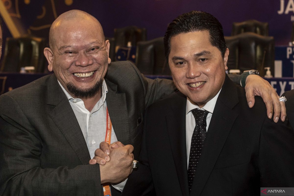 Menteri BUMN Erick Thohir terpilih jadi ketua umum PSSI periode 2023-2027