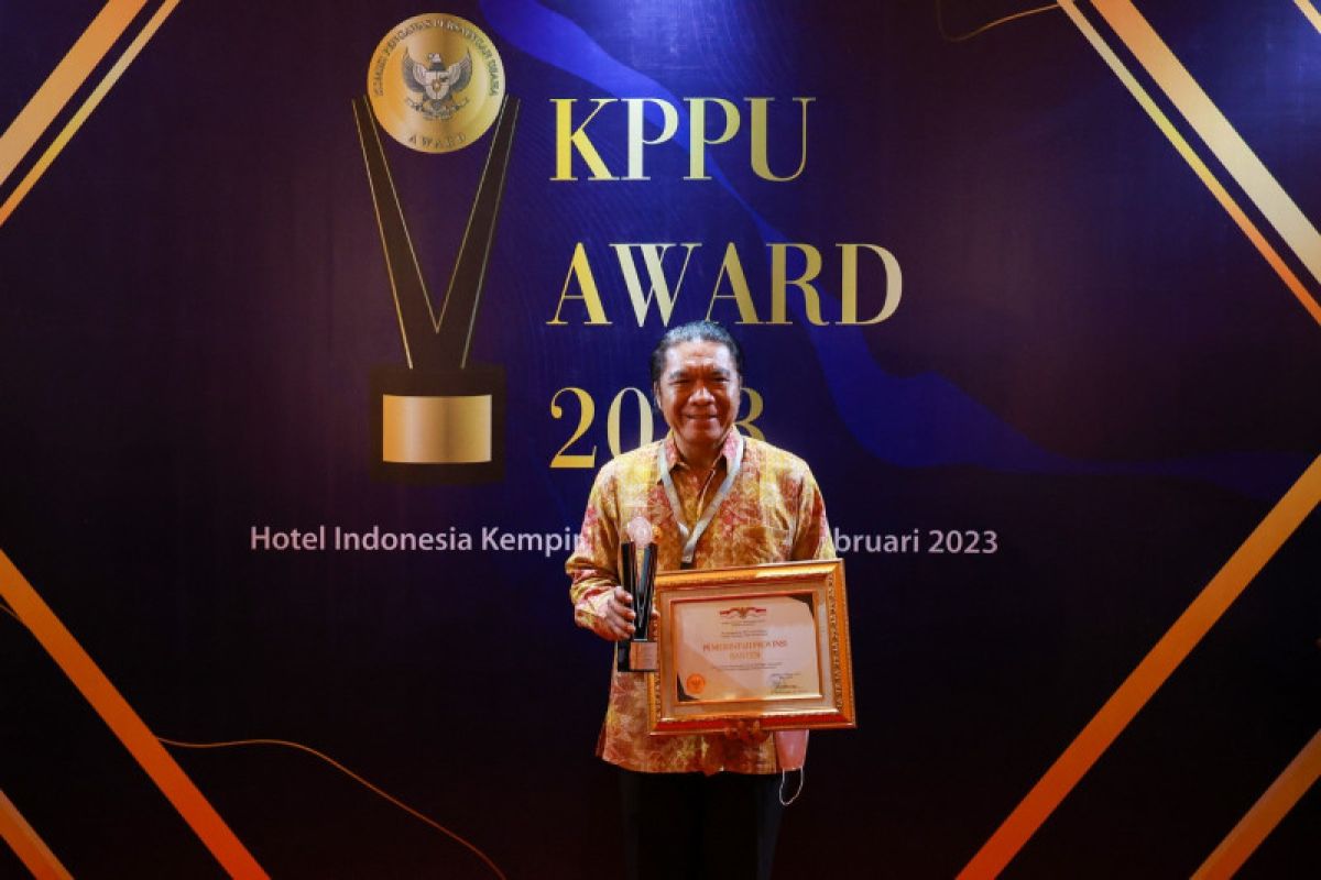 Banten raih KPPU award 2023 kategori pratama