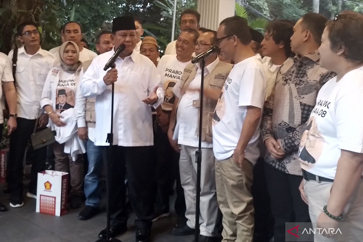 Prabowo Subianto siap lanjutkan kepemimpinan Jokowi