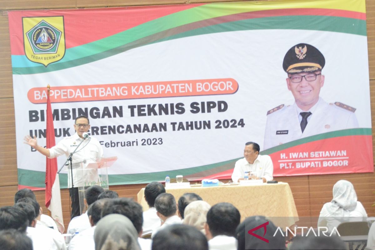 Plt Bupati Bogor tekankan perencanaan daerah 2024 harus sesuai SDGs