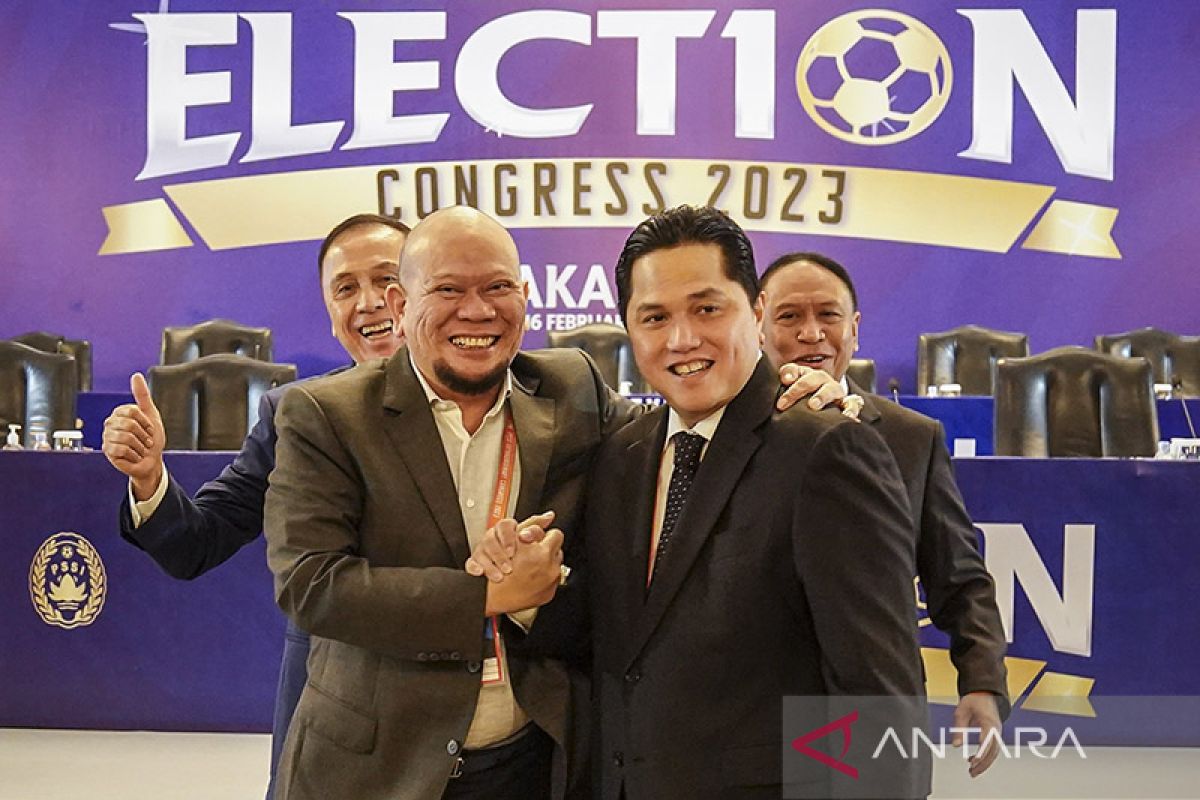 Erick Thohir jadi Ketua Umum PSSI periode 2023-2027