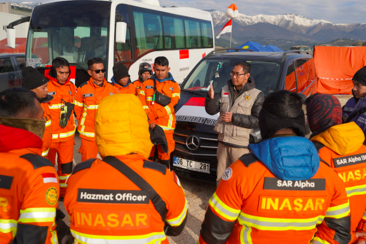 KBRI, Basarnas cari dua WNI terdampak gempa di Turki