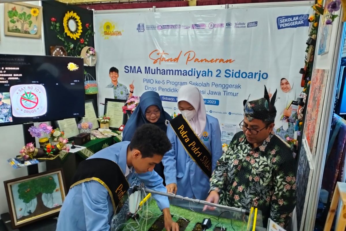 Siswa Smamda pamerkan karya lindungi petani gagal panen