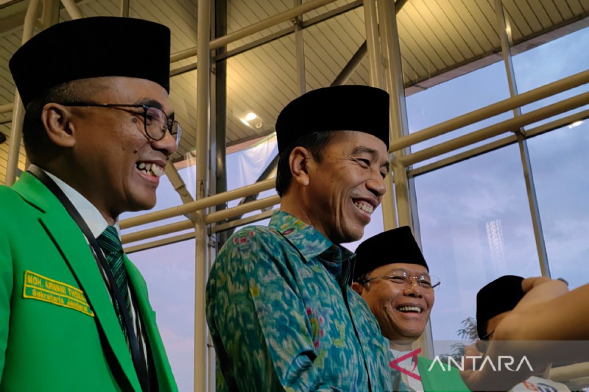 Presiden Jokowi "todong" PPP terkait capres-cawapres pada Pemilu 2024