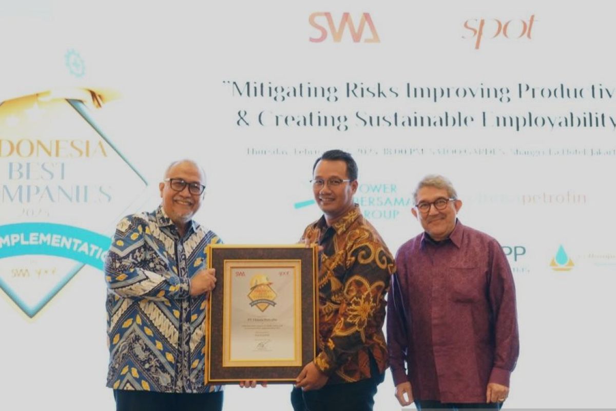 Konsisten terapkan sistem management K3, Elnusa Petrofin raih Indonesia Best Companies in HSE Implementation 2023 dari SWA Media