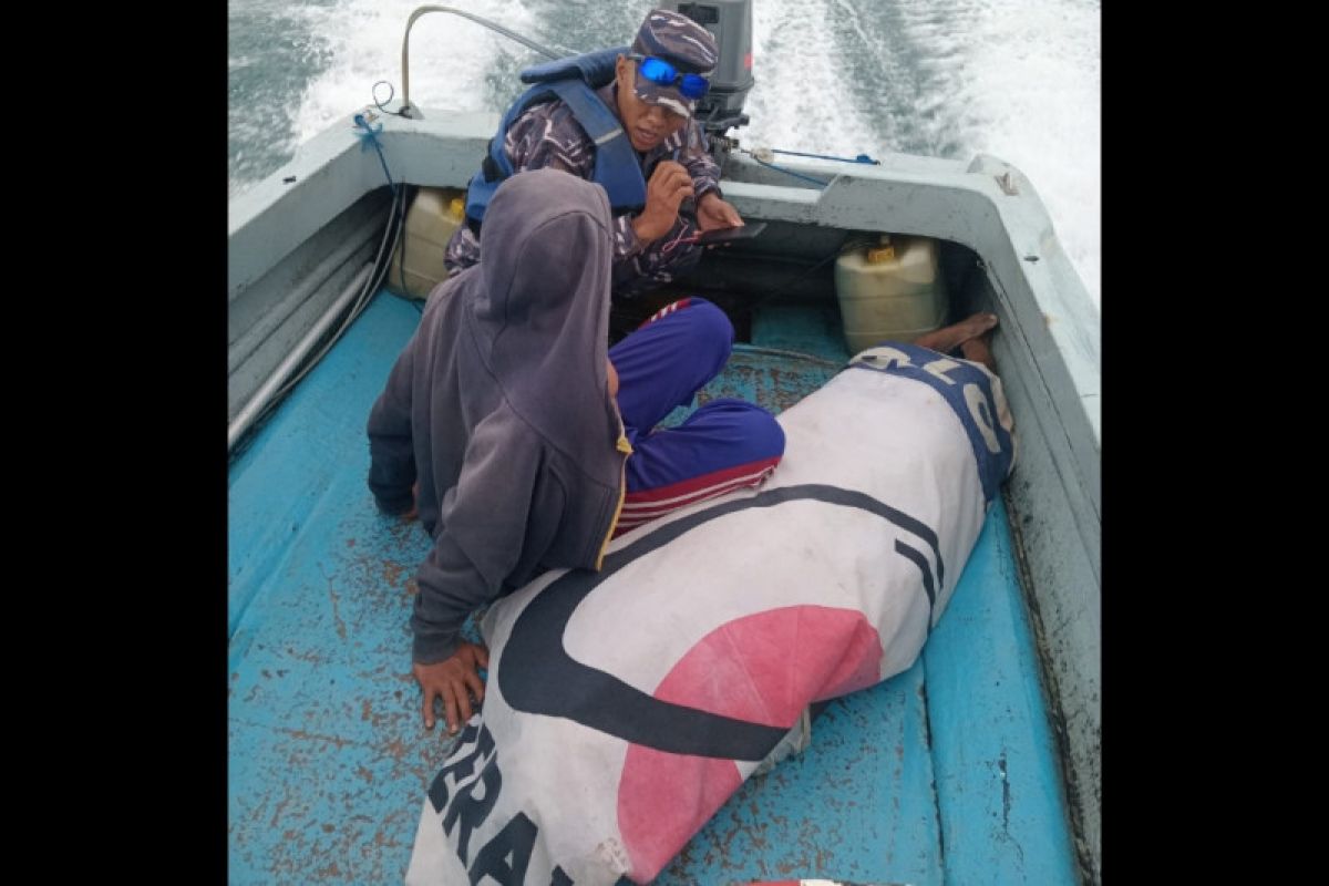 TNI AL berhasil evakuasi dua nelayan hanyut di perairan Pulau Bunyu
