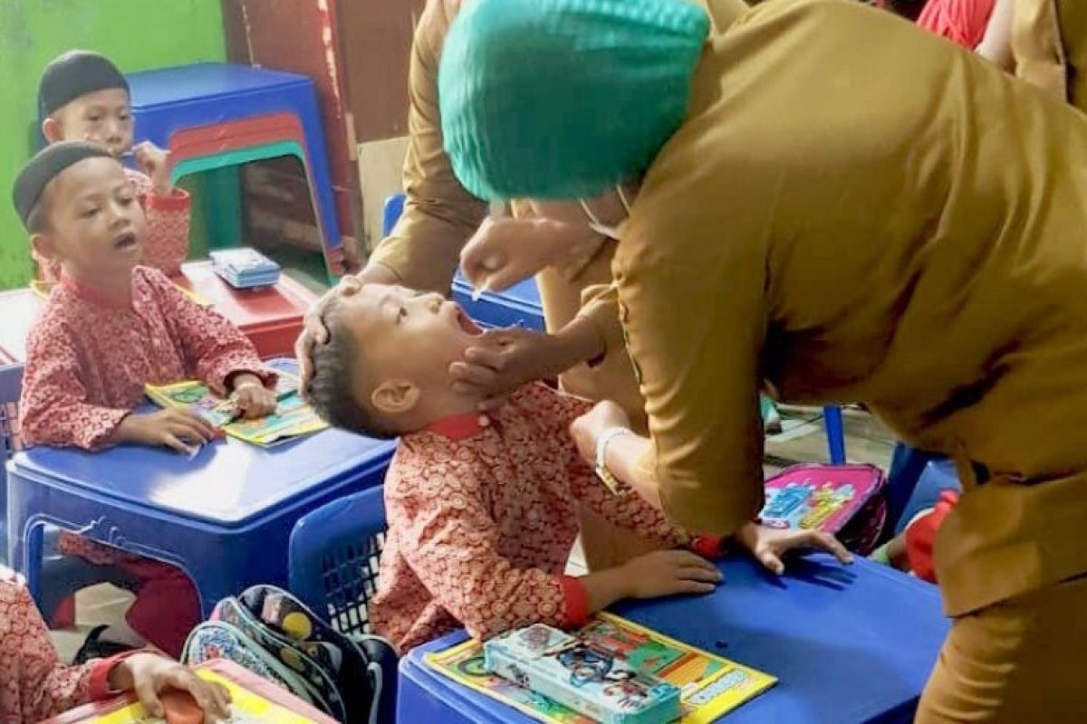 Dinas Kesehatan Medan targetkan 96 persen anak divaksin polio