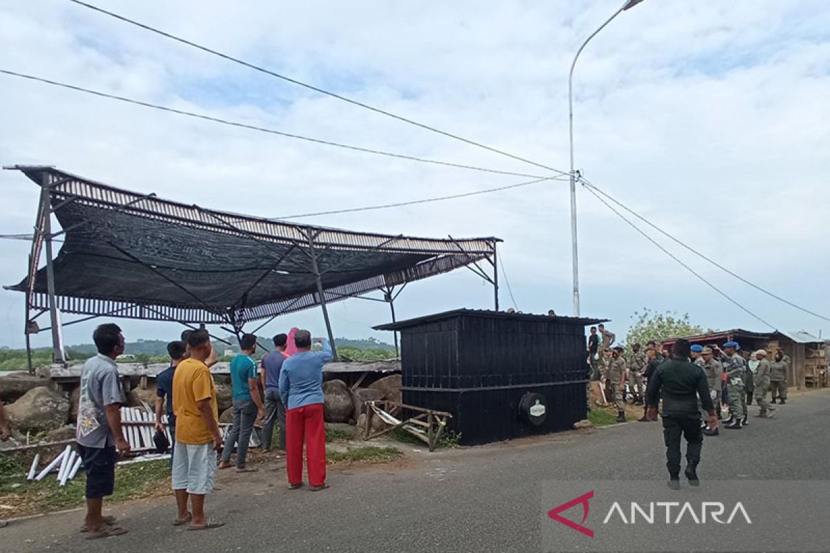 Pemkot Lhokseumawe tertibkan bangunan liar di Waduk Pusong