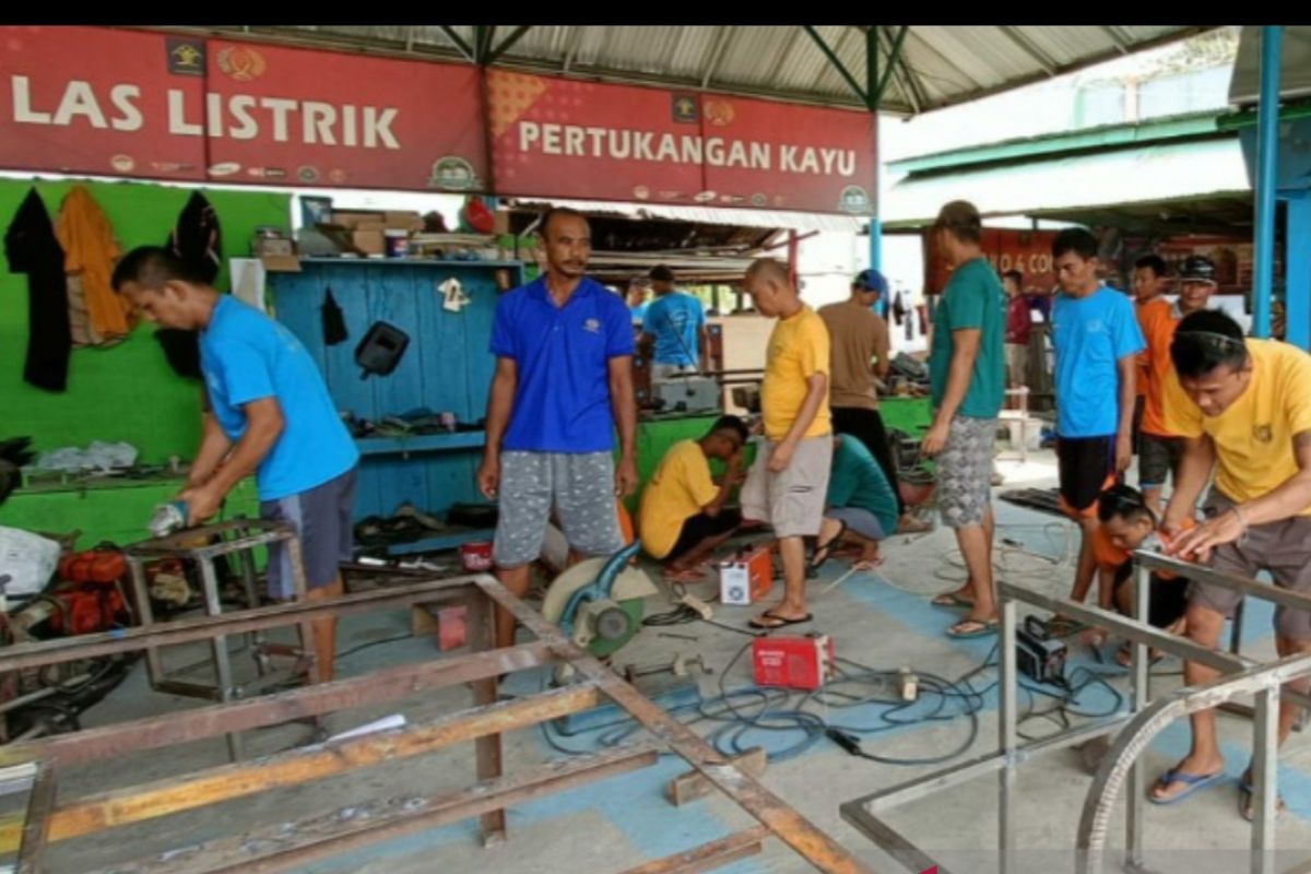 Warga binaan pemasyarakatan Sumatera Selatan dibekali pelatihan bersertifikat