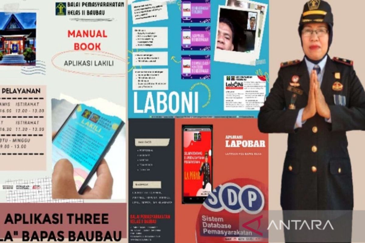 Bapas Kota Baubau buat inovasi berbasis informasi