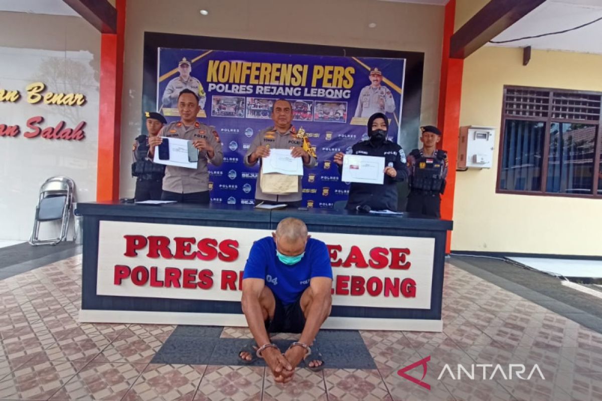 Oknum Kepsek di Rejang Lebong ditangkap karena terlibat pencabulan terhadap siswa