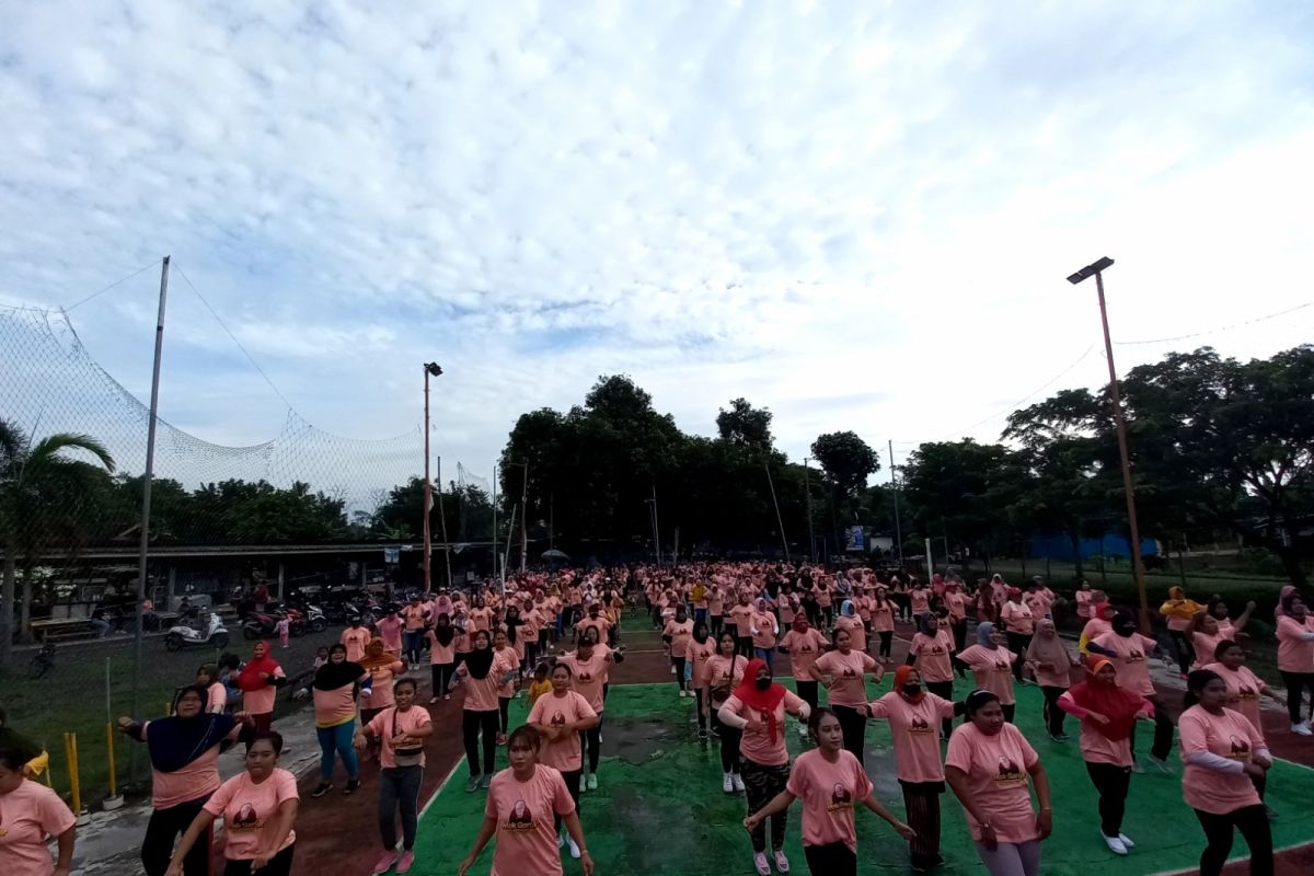 Relawan Mak Ganjar Jatim ingatkan pentingnya gaya hidup sehat