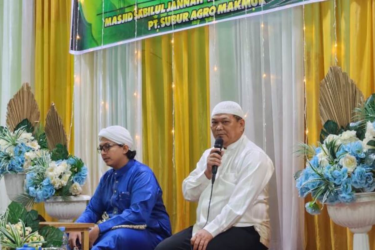 PT Subur Agro Makmur gelar peringatan Isra Mi'raj