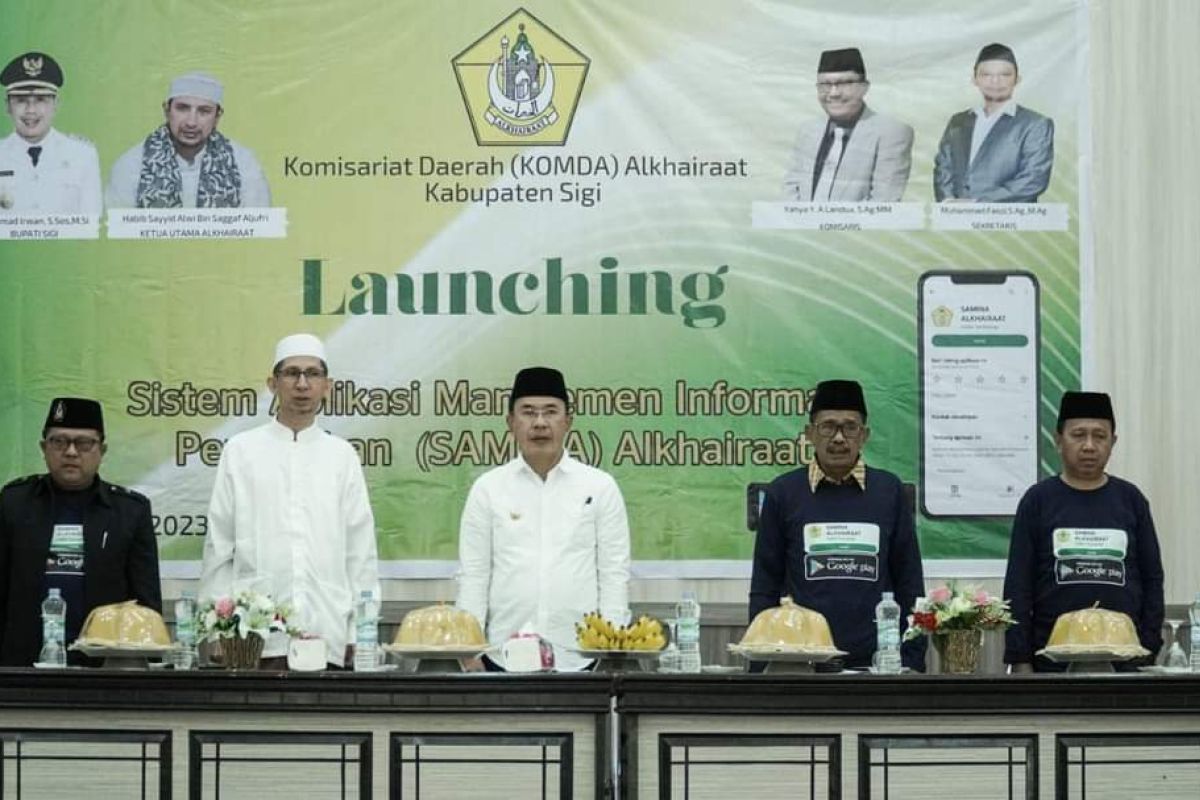 Pemkab Sigi dan Alkhairaat luncurkan sistem informasi manajemen pendidikan