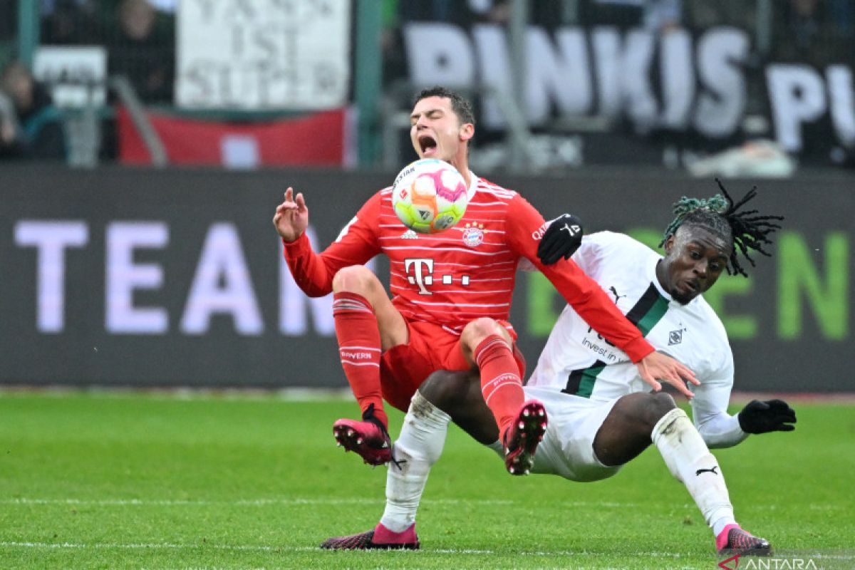 Bayern takluk 2-3 di markas Moenchengladbach