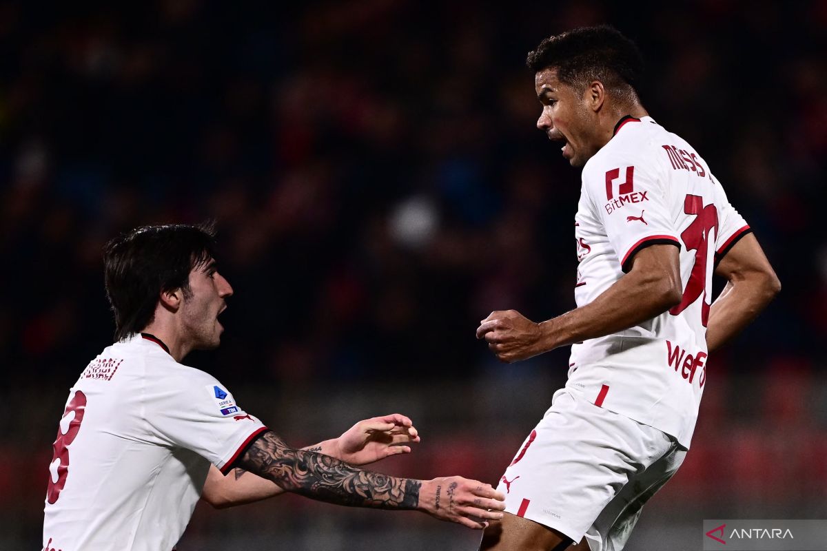 Liga Italia - Gol tunggal Messias antar AC Milan kalahkan Monza