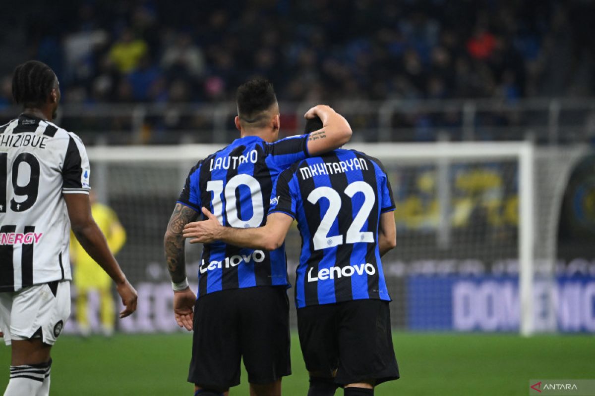 Inter Milan balas dendam pukul Udinese 3-1