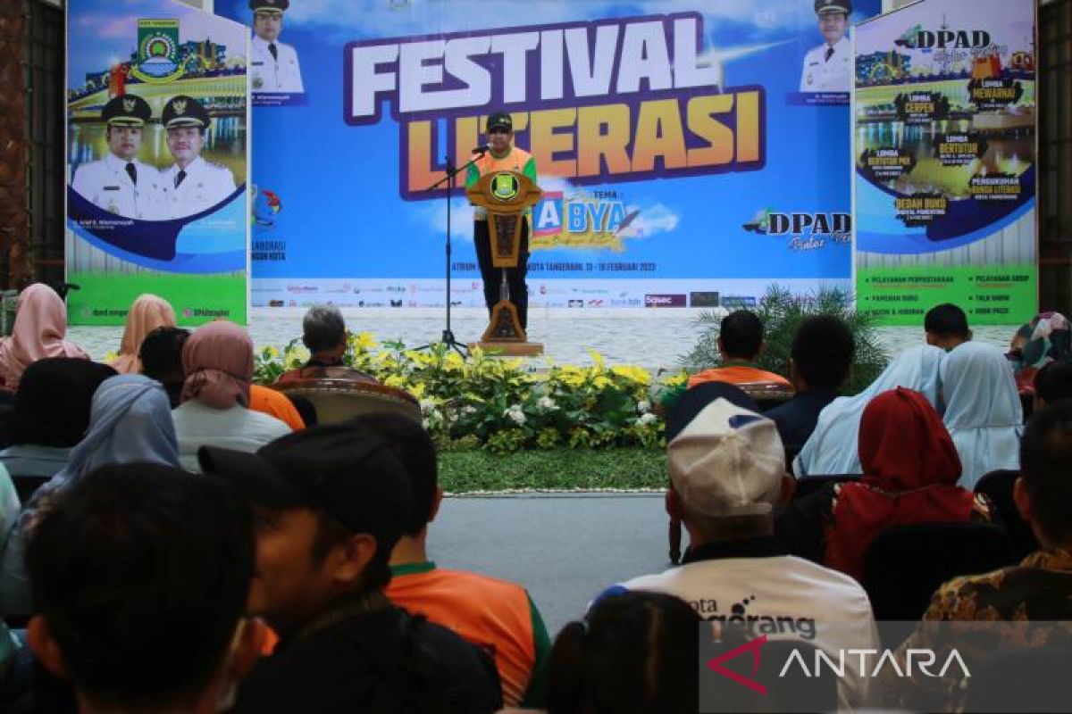 Wawali Tangerang berharap Festival Literasi banyak edukasi masyarakat