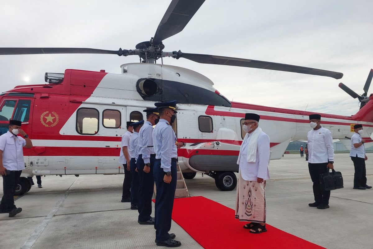 Wapres  Ma'ruf Amin bertolak ke Cianjur hadiri Istigasah Doa Keselamatan Bangsa