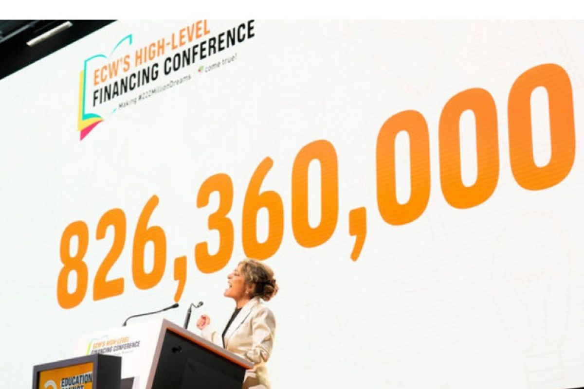 Para pemimpin dunia umumkan ikrar pendanaan US$826 juta kepada Education Cannot Wait di konferensi pembiayaan tingkat tinggi