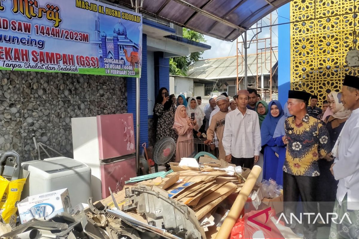 Bupati Bangka apresiasi program sedekah sampah