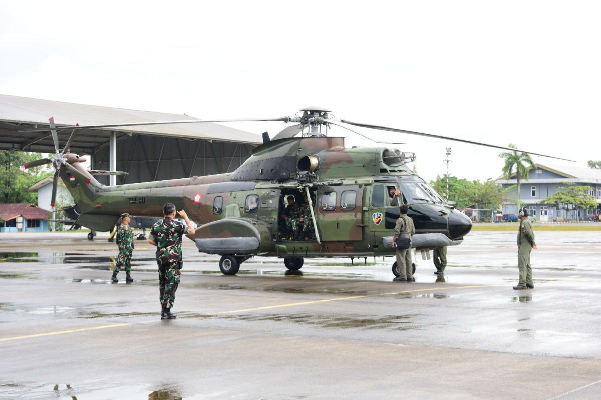 TNI AU kerahkan bantuan pencarian helikopter Polda Jambi