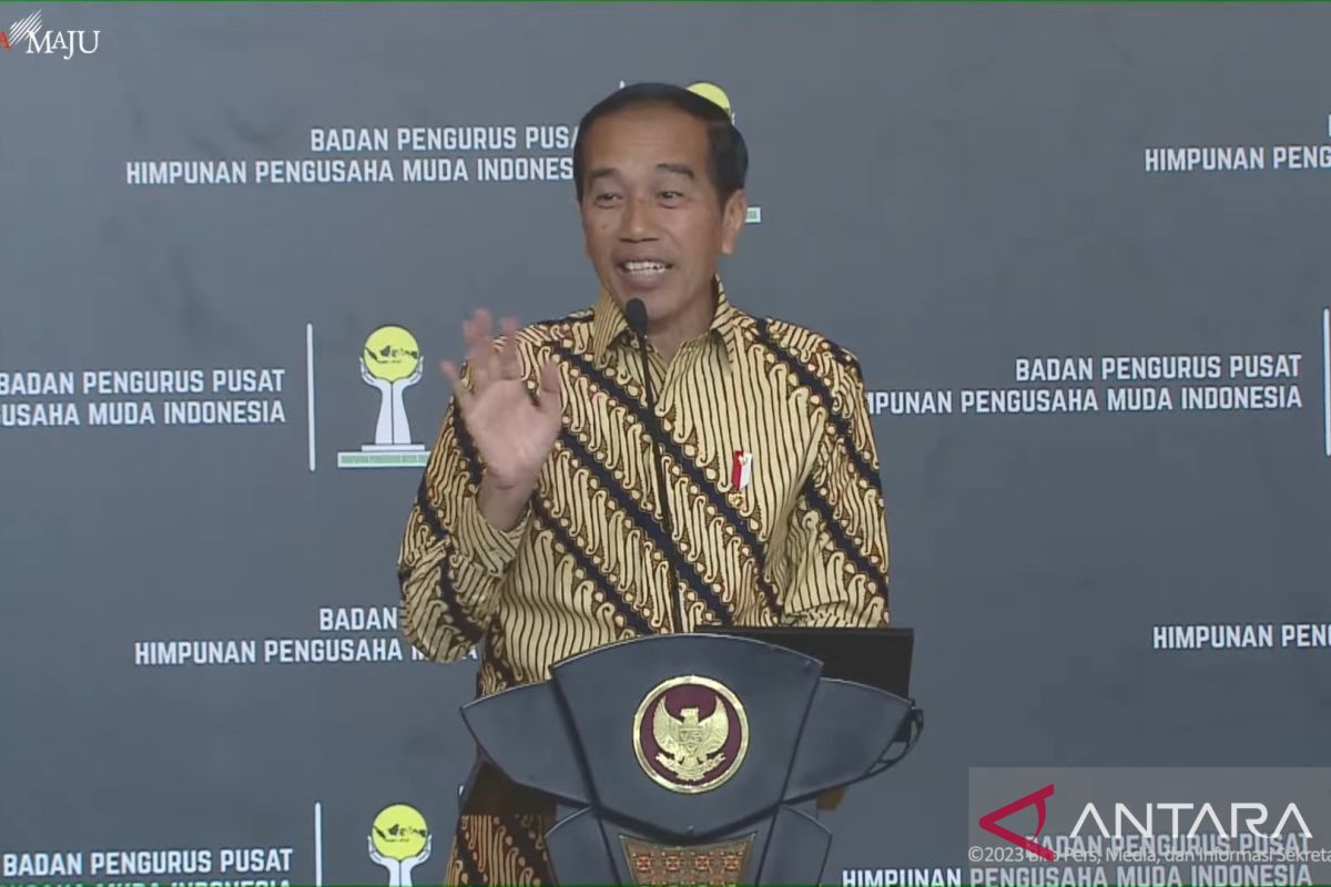 Presiden Jokowi sebut Indonesia "trendsetter"