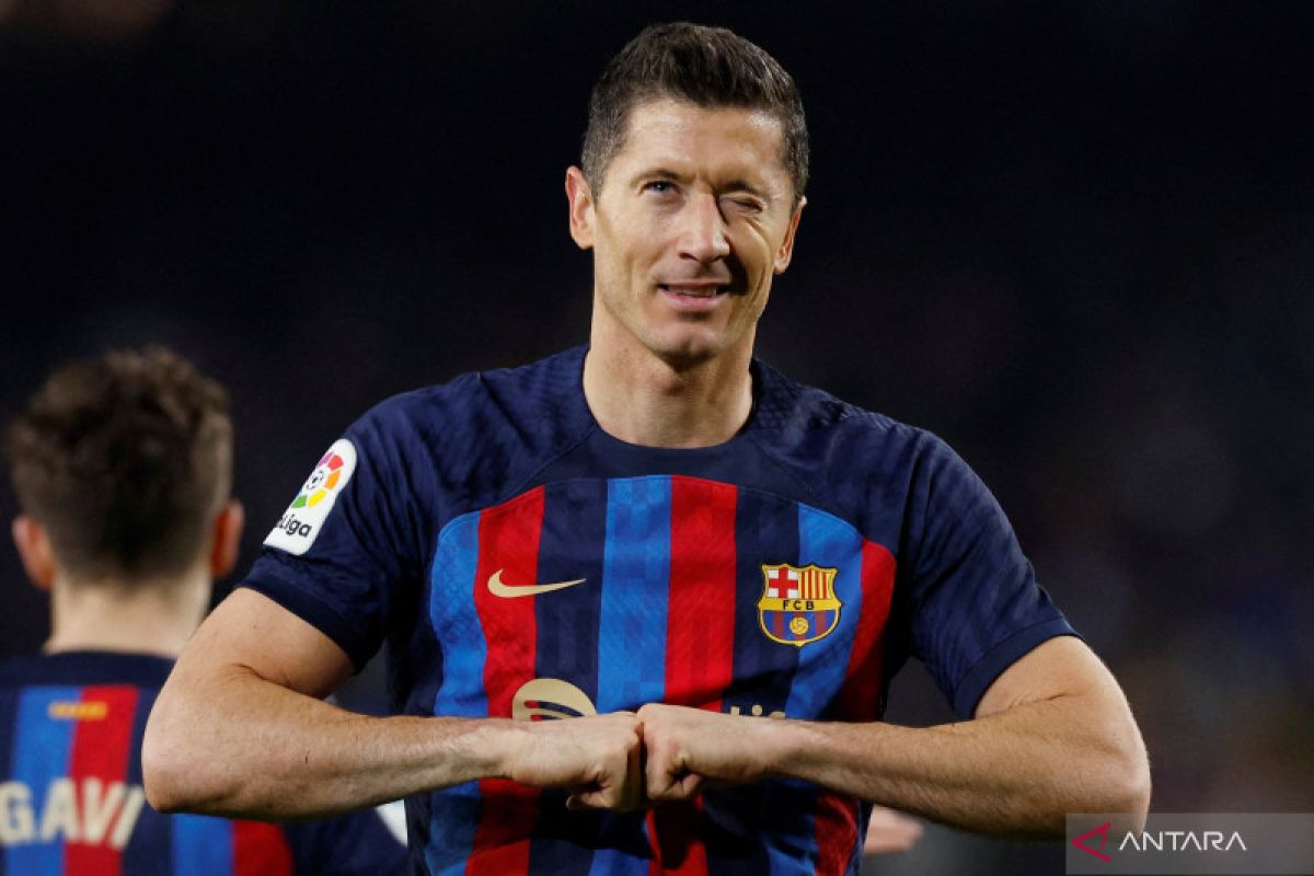 Cedera, Lewandowski  bakal absen di Copa Del Rey