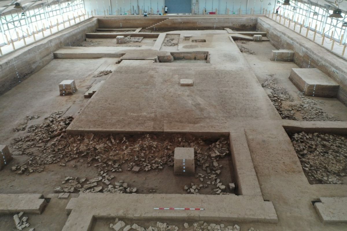 Dua bangunan istana berusia 2.000 tahun ditemukan di China barat laut
